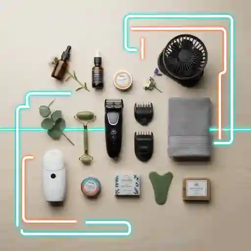 قسم صحة وجمال - أدوات عناية بالبشرة وأجهزة مساج